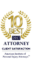 10 Best 2017 Attorney Client Satisfaction